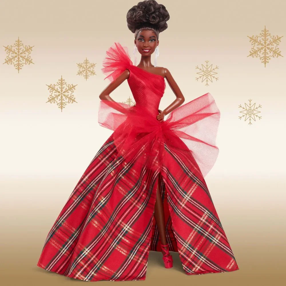 Barbie Signature 2024 Holiday Barbie Doll African American NEW IN BOX! Collector